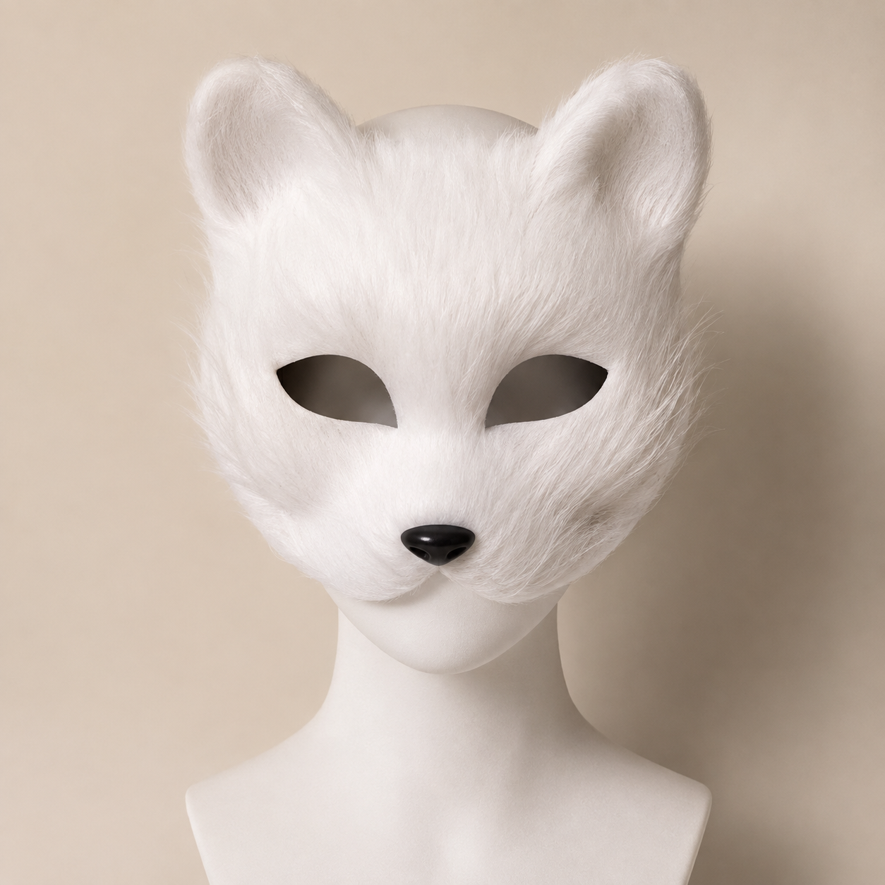 Masque Chat Kitsu – Fourrure