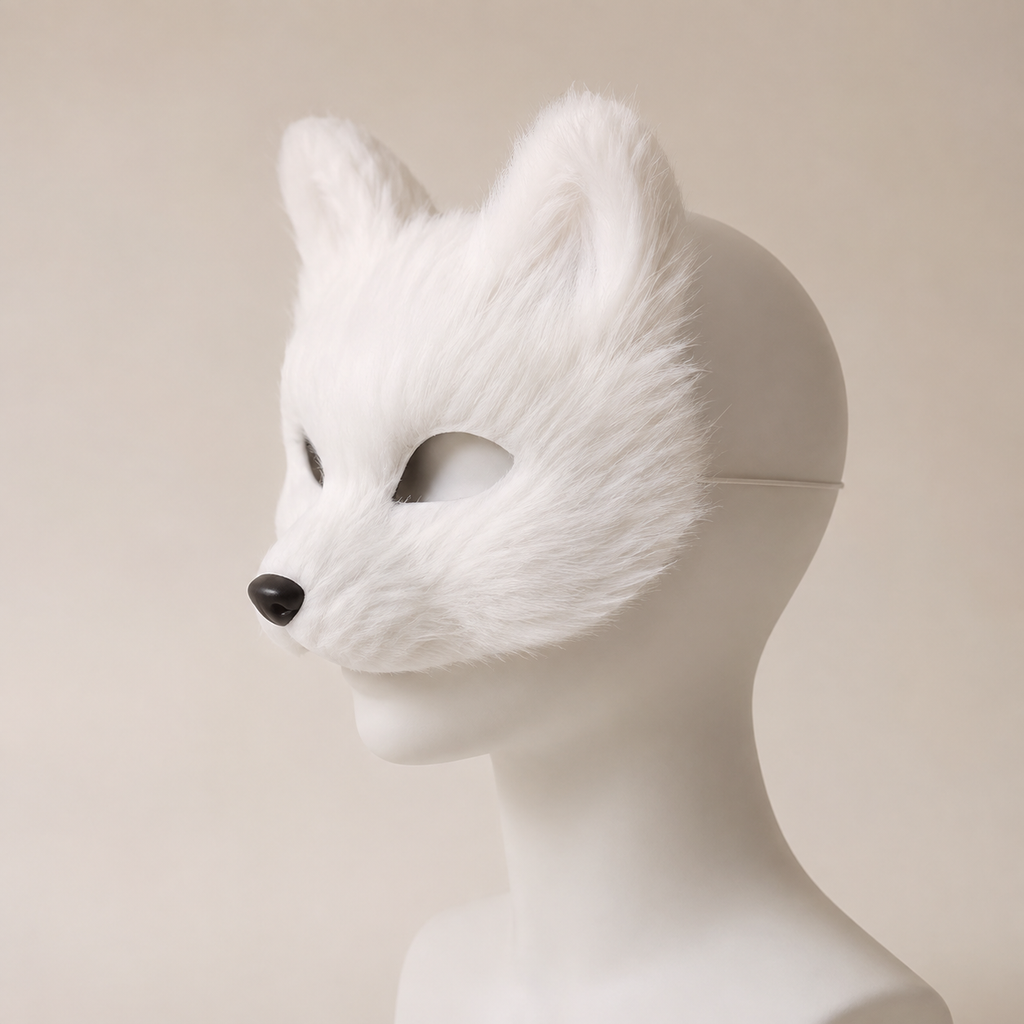 Masque Chat Kitsu – Fourrure