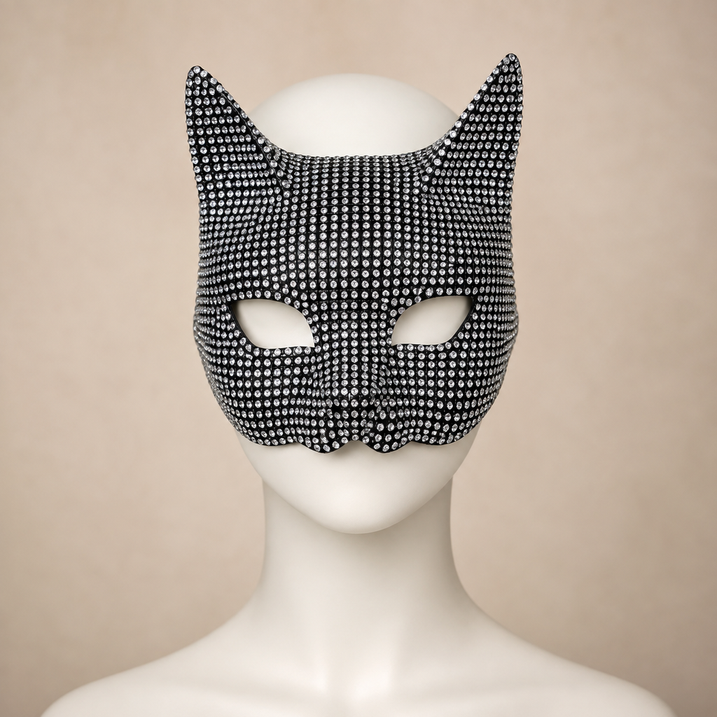Masque Chat Kitsu – Strass