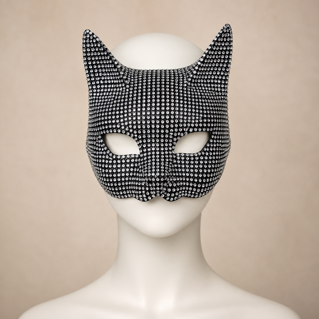 Masque Chat Kitsu – Strass