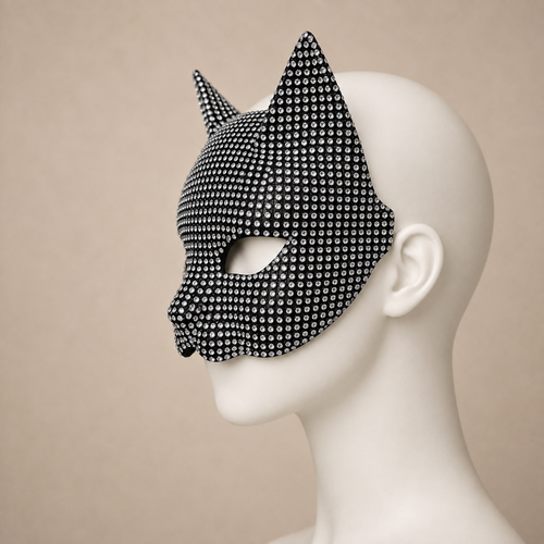 Masque Chat Kitsu – Strass