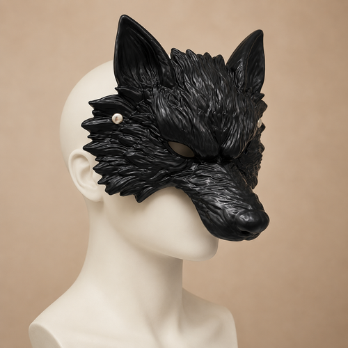 Masque Loup Kitsu – Sauvage