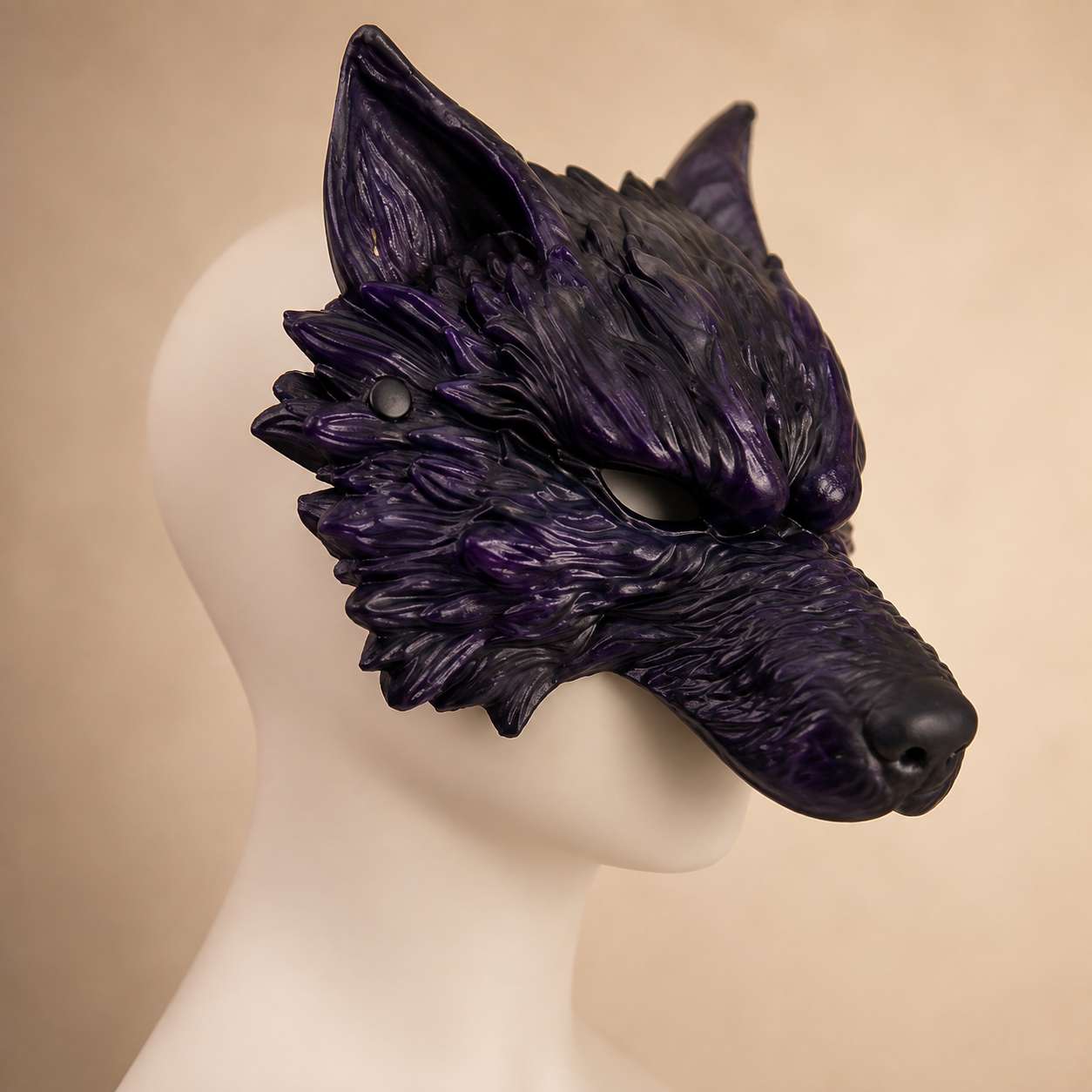 Masque Loup Kitsu – Sauvage