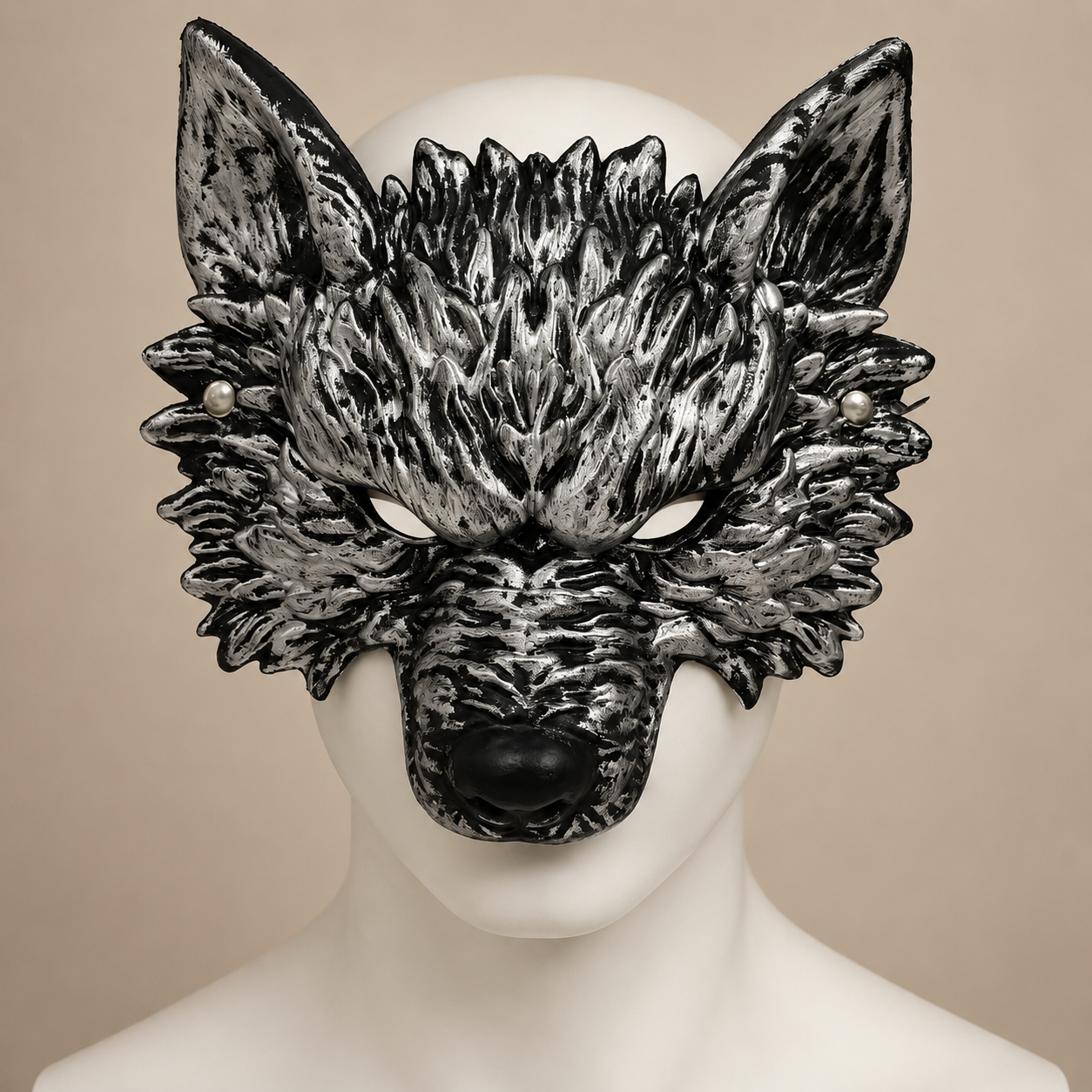 Masque Loup Kitsu – Sauvage