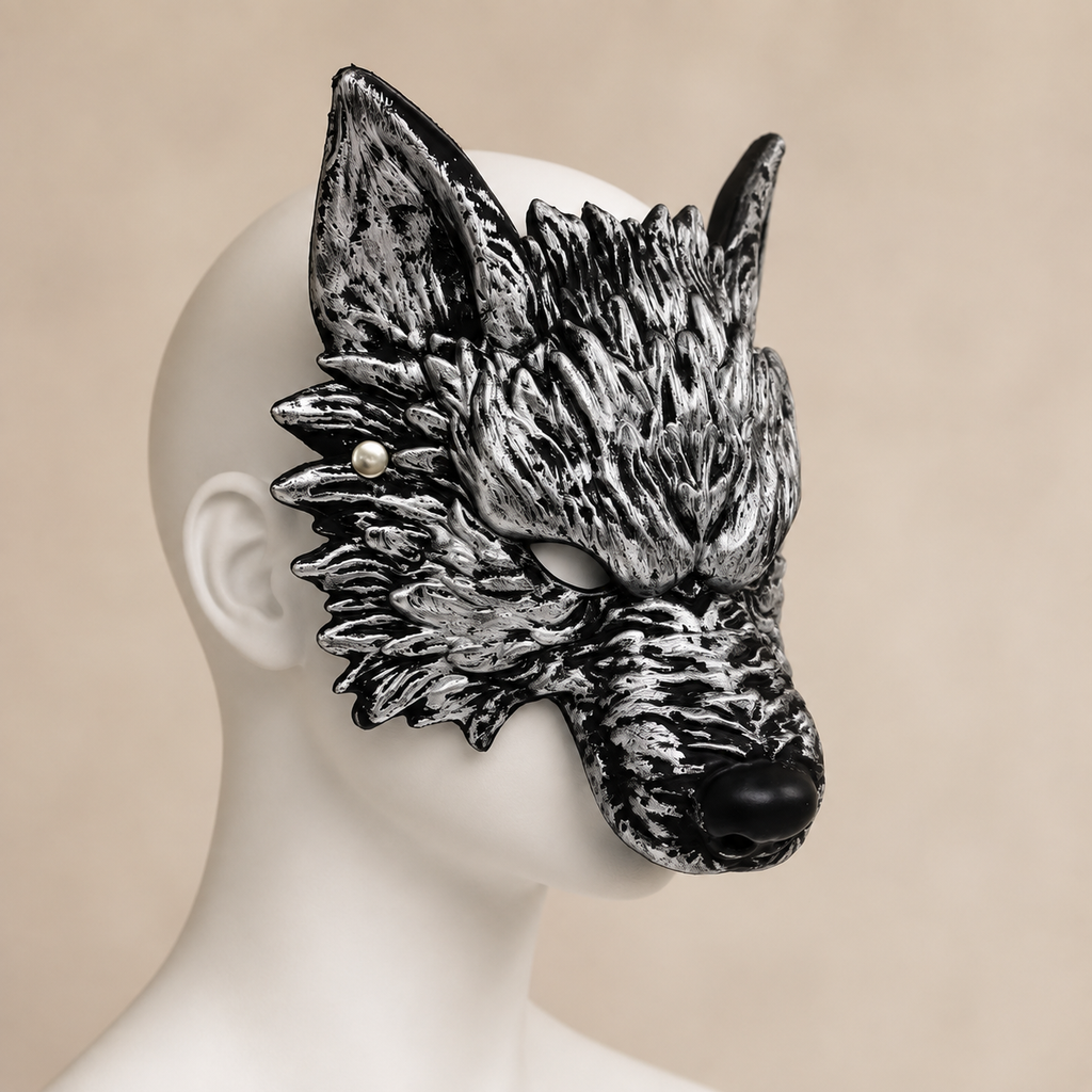 Masque Loup Kitsu – Sauvage